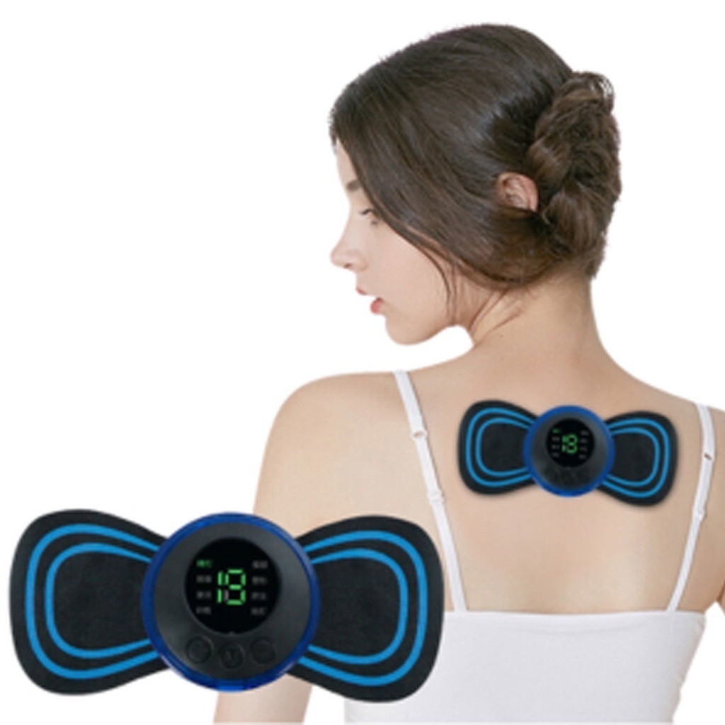 KIT Massageador Elétrico por Impulso Elétrico! Cervical, Lombar e Corpo EMS - Imagem 2