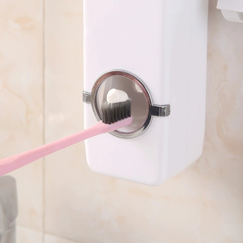 Dispenser de Creme Dental Pasta de Dente Suporte Escova Dente - Imagem 2