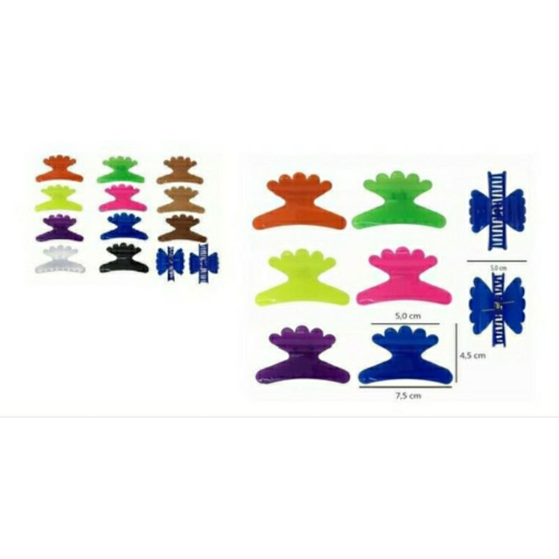 Kit com 72 Unidades de PIRANHAS MODELO SALÃO COLORIDO - Imagem 4