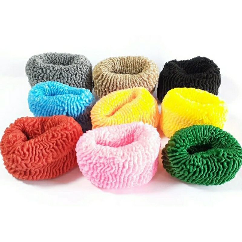 Pom-pom De Cabelo Rabicó Xuxão Grande Fofo 07 Peças - Imagem 2