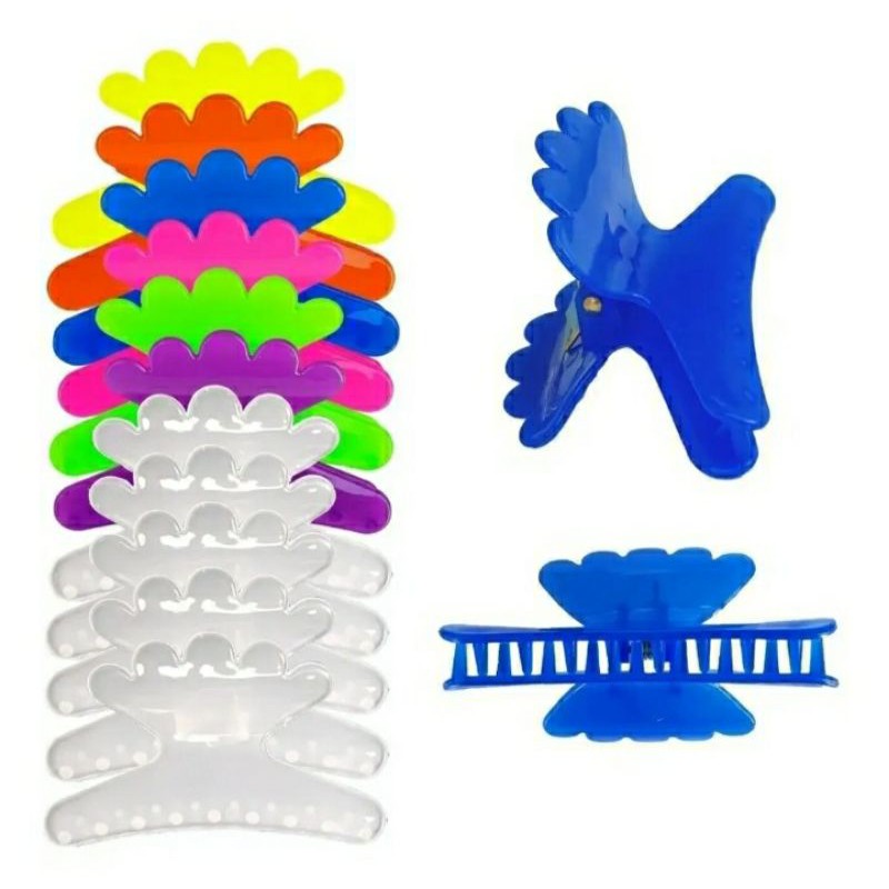 Kit com 72 Unidades de PIRANHAS MODELO SALÃO COLORIDO - Imagem 2